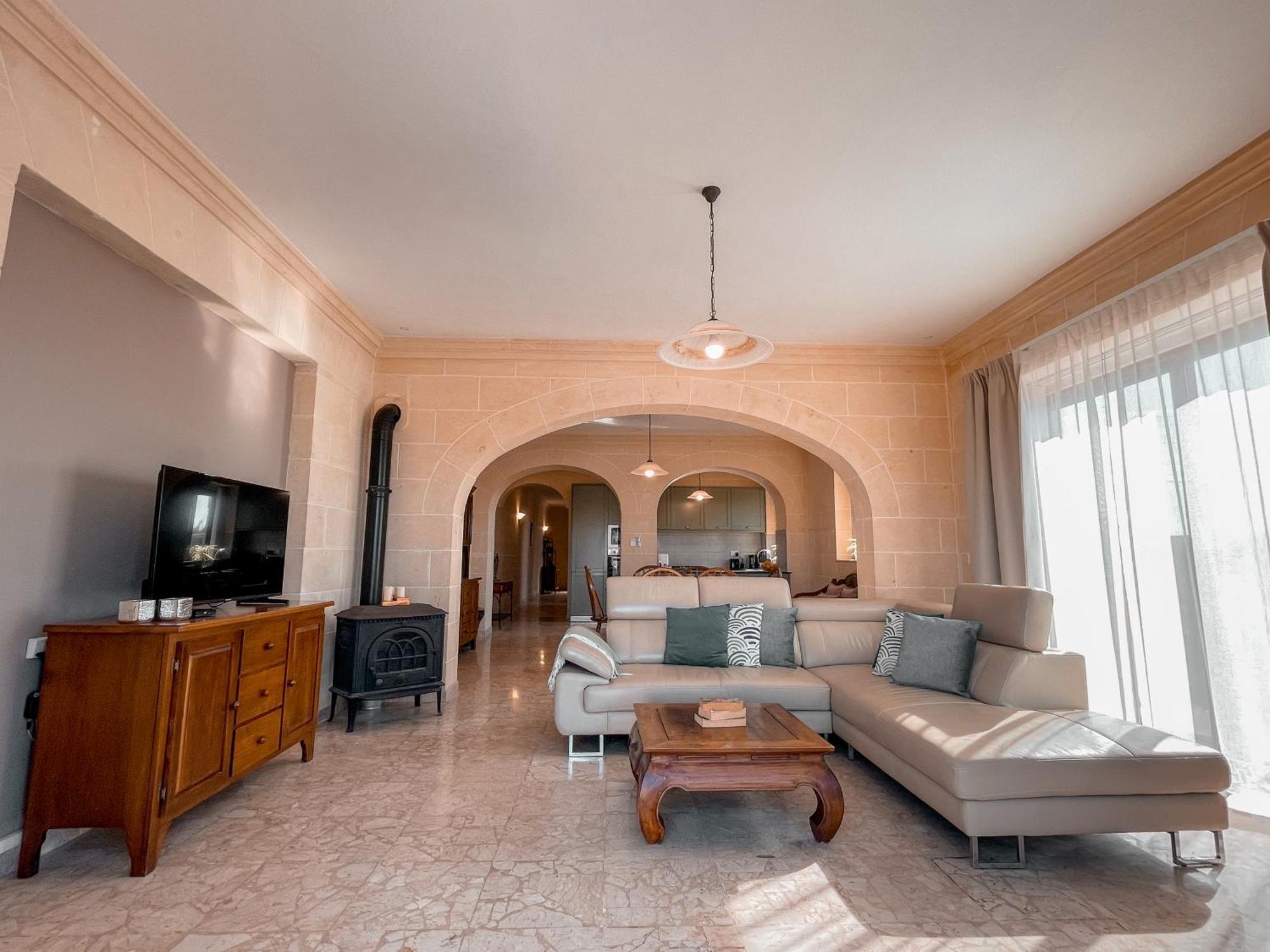 Villa Fieldend - Gozo Holiday Home Gharb  Ngoại thất bức ảnh
